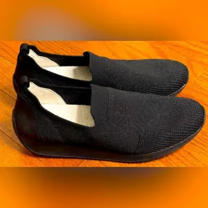 Ara Fusion4 women’s Black Slip-On Shoes size 10.5 US/ 8 UK