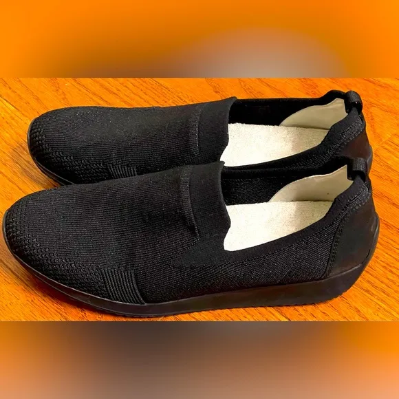 Ara Fusion4 women’s Black Slip-On Shoes size 10.5 US/ 8 UK