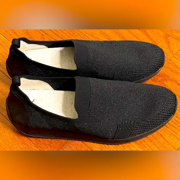 Ara Fusion4 women’s Black Slip-On Shoes size 10.5 US/ 8 UK