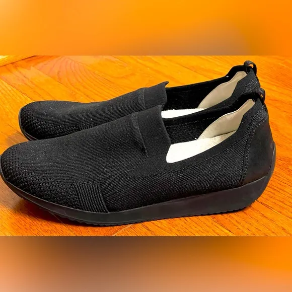 Ara Fusion4 women’s Black Slip-On Shoes size 10.5 US/ 8 UK