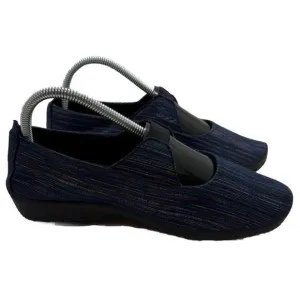 Arcopedico Leina Sorento Flats Maryjane Women’s Shoes Sz 7.5-8 EU 39 Navy/Multi