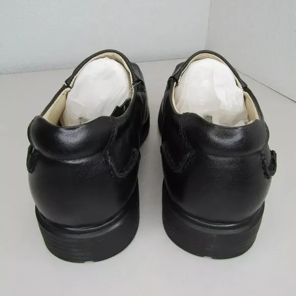 Areni One Mens Pilgrim Allure Dress Shoes Black Leather Uniform Size 8 EE Wide