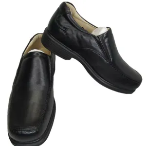 Areni One Mens Pilgrim Allure Dress Shoes Black Leather Uniform Size 8 EE Wide