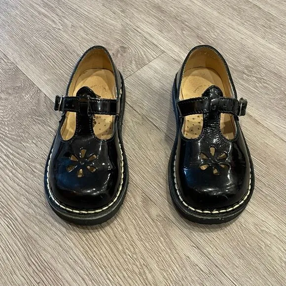 Aster Kids Shoes Size 10 Toddler Mary Jane Dingo Leather Buckle Wedding Easter