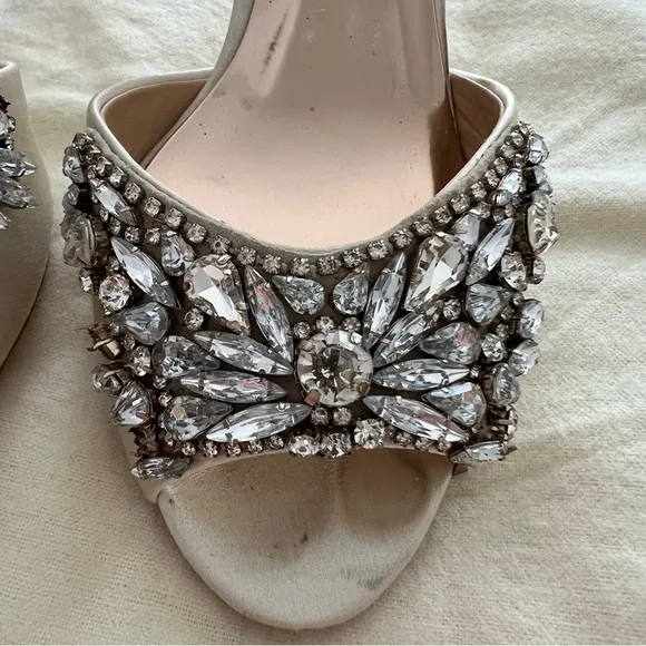 Badgley Mischka Candance Wedding Heels Embellished