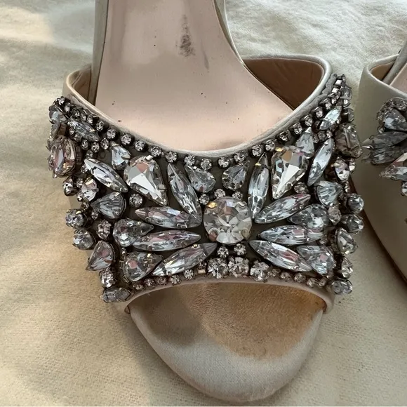 Badgley Mischka Candance Wedding Heels Embellished