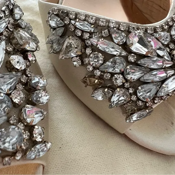 Badgley Mischka Candance Wedding Heels Embellished