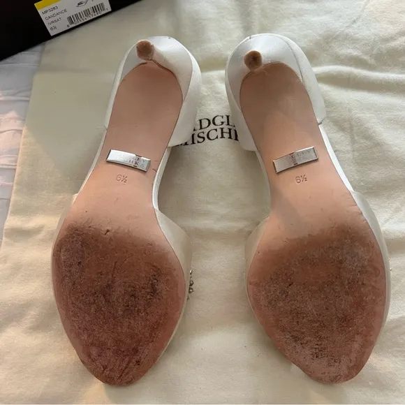 Badgley Mischka Candance Wedding Heels Embellished