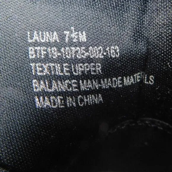 Baretraps Womens Black Launa Ankle Boot with Silver Buckle Size 7.5