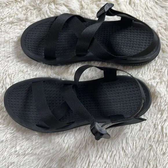 Bearpaw Chaco Men's Z1 Classic Open Toe Strappy Sport Sandals Black Size 9