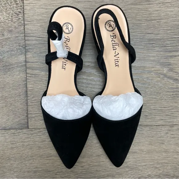 Bella Vita Sarah - Women’s Size 6.5N Black Pump Shoes NIB