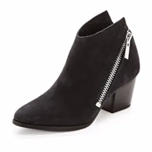 Belle by Sigerson Morrison Lara Suede Zip Booties