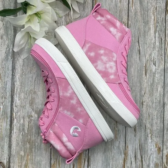 BILLY Footwear Street Girls' Tie Dye Hightop Shoes Sneakers Size 7