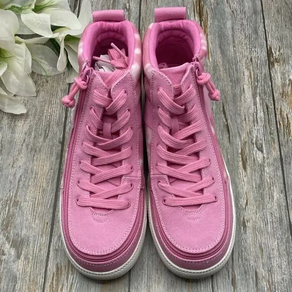 BILLY Footwear Street Girls' Tie Dye Hightop Shoes Sneakers Size 7