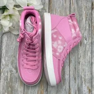 BILLY Footwear Street Girls' Tie Dye Hightop Shoes Sneakers Size 7