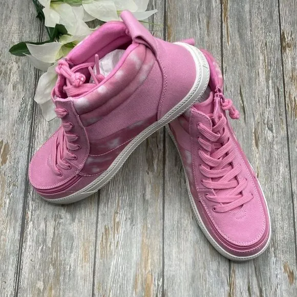 BILLY Footwear Street Girls' Tie Dye Hightop Shoes Sneakers Size 7