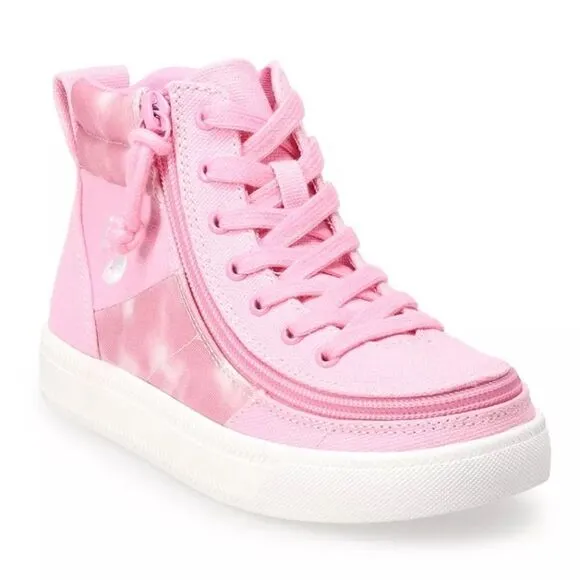 BILLY Footwear Street Girls' Tie Dye Hightop Shoes Sneakers Size 7