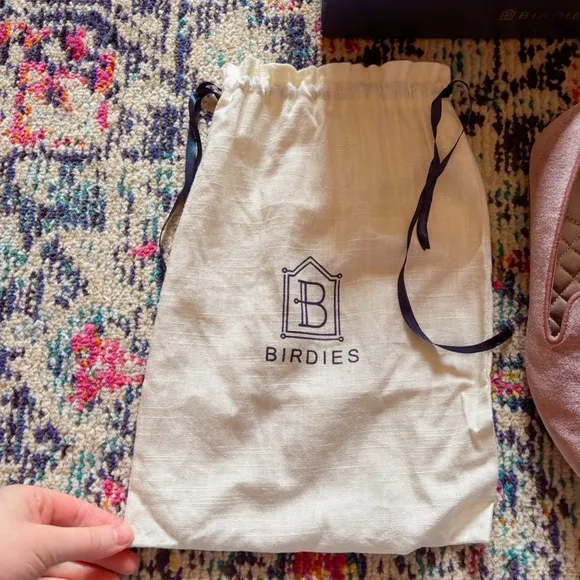 Birdies The Starling Pink Blush Velvet Velour Casual Slip-On Loafers 🩷