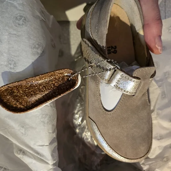 Birkenstock Gray (Tan) Mary Jane Style Shoes