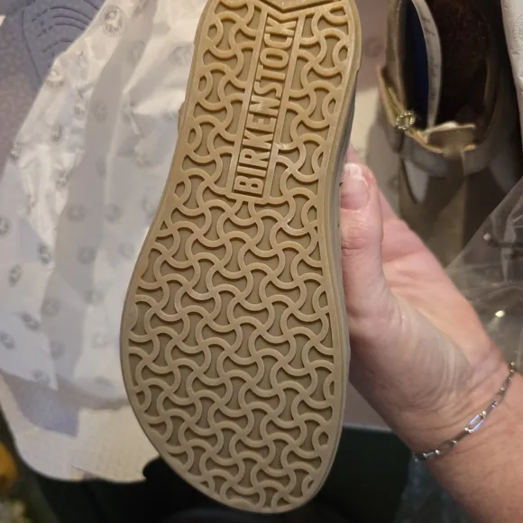 Birkenstock Gray (Tan) Mary Jane Style Shoes