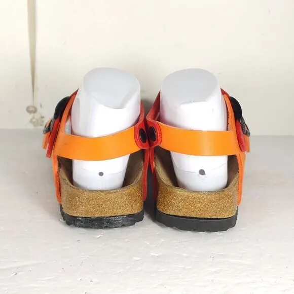 Birkenstock Papillio Women's Yara EU38 US7 Multicolor Flat Strappy Sandals Rare