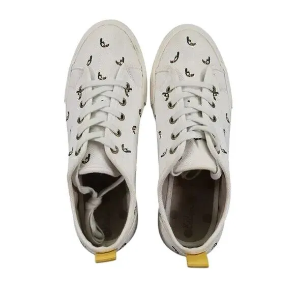 Boden Shoes Womens 41 Sneaker Freya Toucan Lifestyle Canvas Casual Print Fashion
