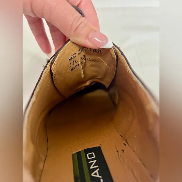 Bolano Mens Dark Brown Cap Toe Oxford Shoes Size‎ 13
