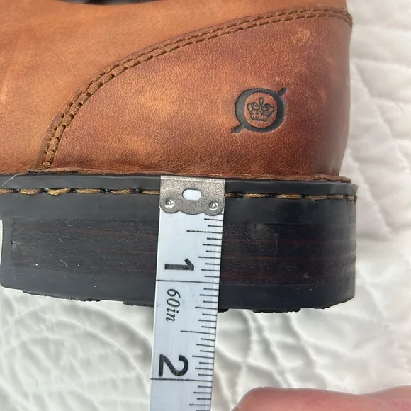 Born •11• Brown Leather Lace Up Dress Shoes