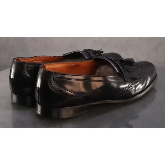 Bostonian Classics Men's Kiltie Tassel Loafers Dress Shoes Size 11.5 Leather