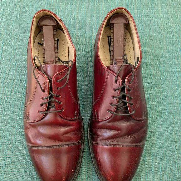 Bostonian Men's Burgundy Leather Dress Shoes