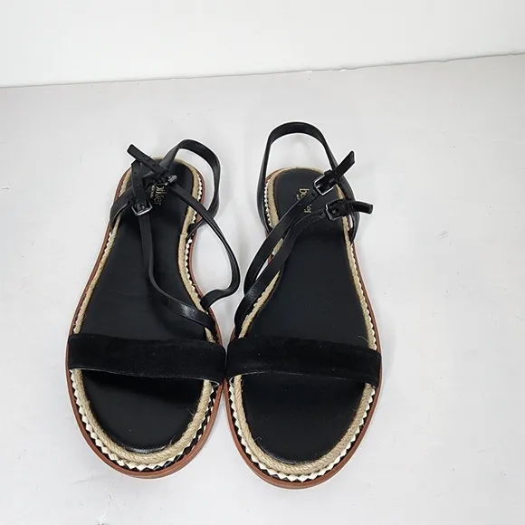 Botkier Island Black Strappy Sandals Size 7