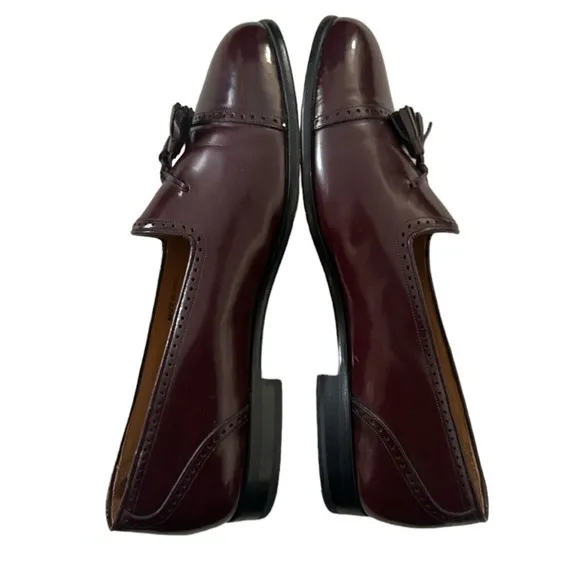 Botticelli Men’s Leather Dress Shoe 9W BROWN VINTAGE