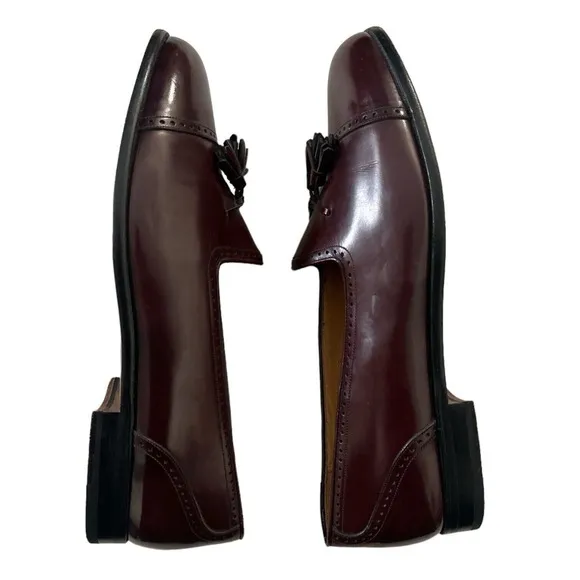 Botticelli Men’s Leather Dress Shoe 9W BROWN VINTAGE