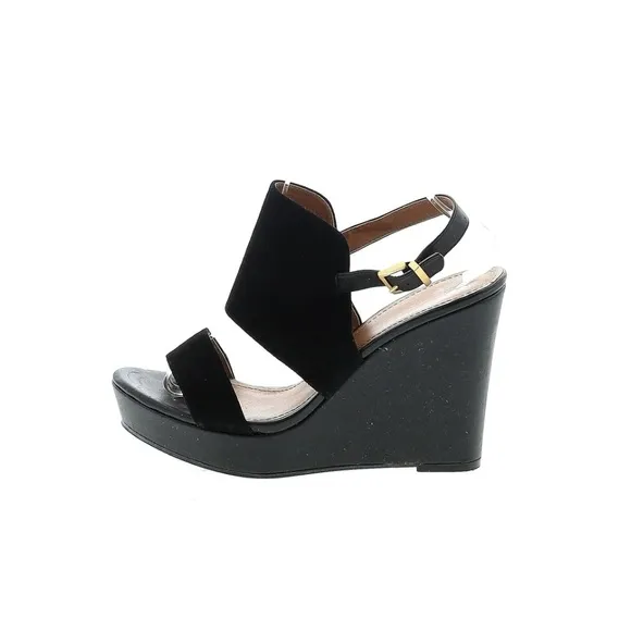 BP. Elegant Black Women's Wedges