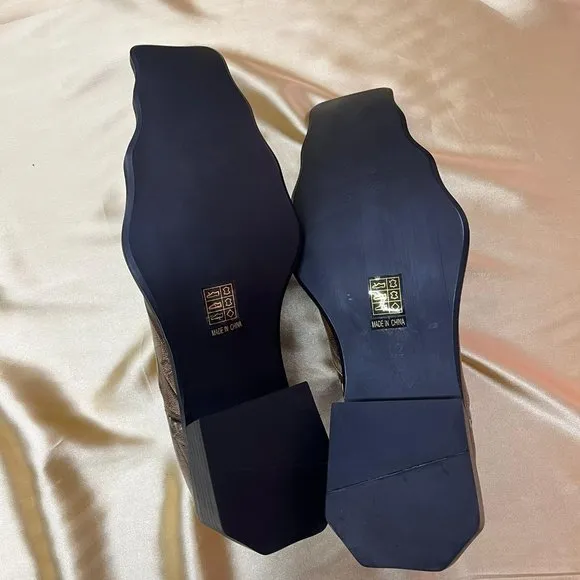 BRAND NEW GENUINE LEATHER Moda Max dress Shoes original box wedding formal
