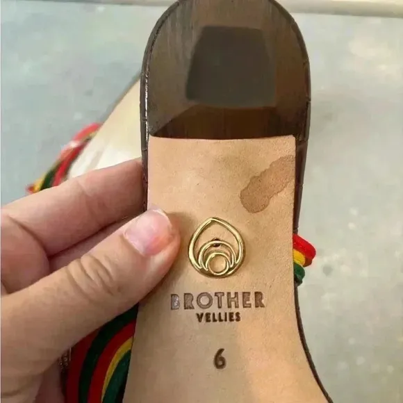 Brother‎ Vellies The Negril Slide Sandal in Multi