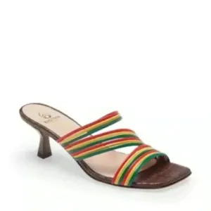 Brother‎ Vellies The Negril Slide Sandal in Multi