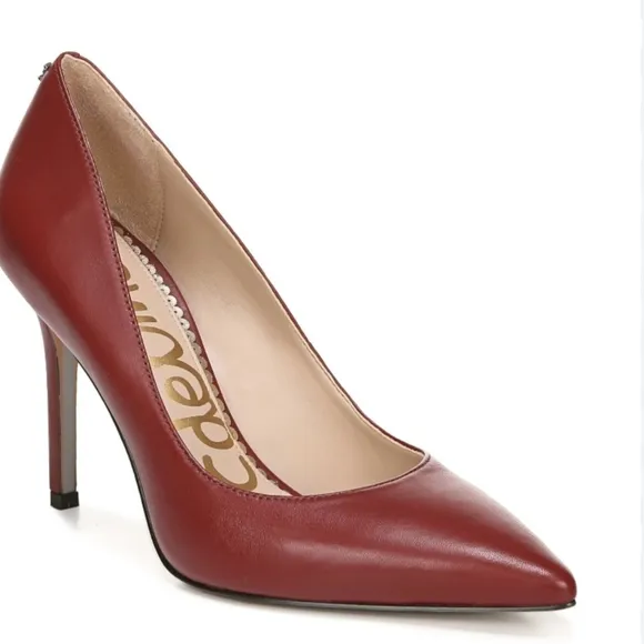 Brown Leather Women's Pumps