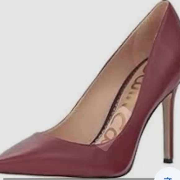 Brown Leather Women's Pumps