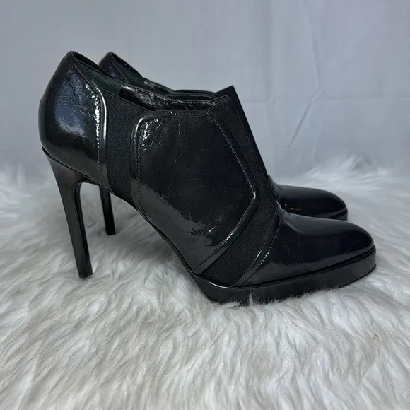 Bruno Frisoni Women's Elegant Black Patent Leather Women's Pumps Sz 38/US 8