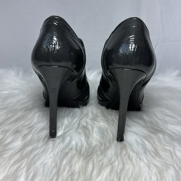 Bruno Frisoni Women's Elegant Black Patent Leather Women's Pumps Sz 38/US 8