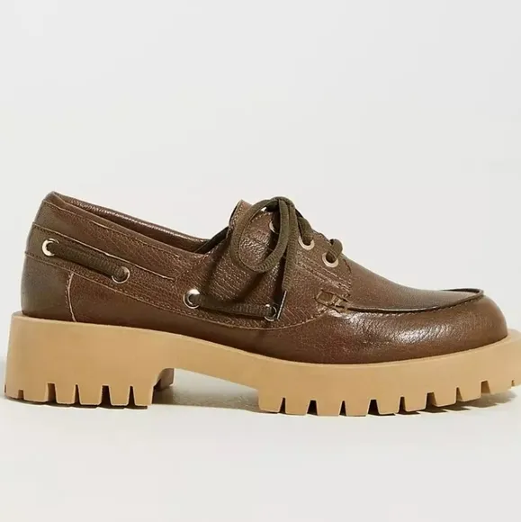 Bruno Premi Lug Sole Platform Boat Shoes