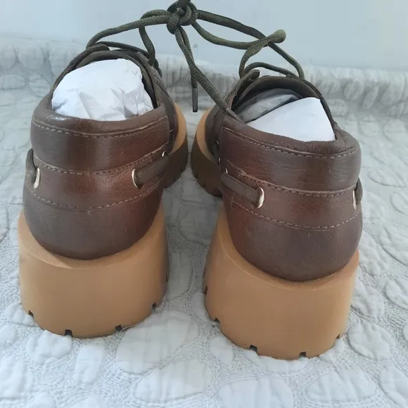 Bruno Premi Lug Sole Platform Boat Shoes
