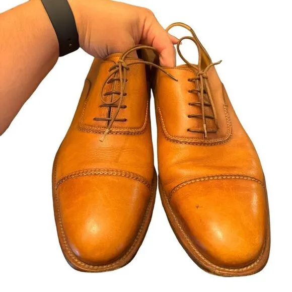Bruno Magli cabriolet Cap Toe Dress Shoes men’s leather shoes size 10 1/2