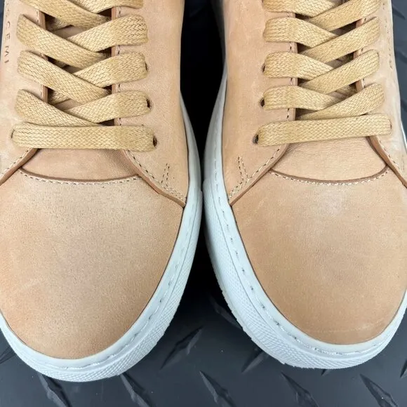 Buscemi Mens 100MM Vegtan/Avorio Leather Sneakers US 6 SAMPLE DAMAGED