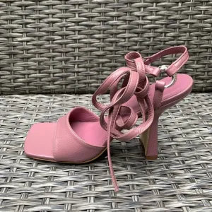 BY FAR Strappy Leather Sandals - Size 37 - NEW -
