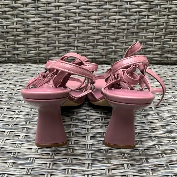 BY FAR Strappy Leather Sandals - Size 37 - NEW -