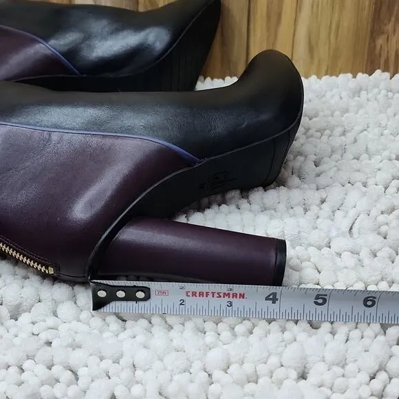 ☆CABI☆POINTED TOE LEATHER ANKLE BISSET BOOTIES LADIES SIZE 8.0 IN LIKE NEW SHAPE