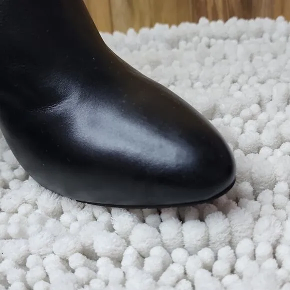 ☆CABI☆POINTED TOE LEATHER ANKLE BISSET BOOTIES LADIES SIZE 8.0 IN LIKE NEW SHAPE