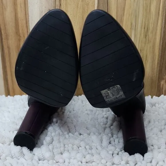 ☆CABI☆POINTED TOE LEATHER ANKLE BISSET BOOTIES LADIES SIZE 8.0 IN LIKE NEW SHAPE